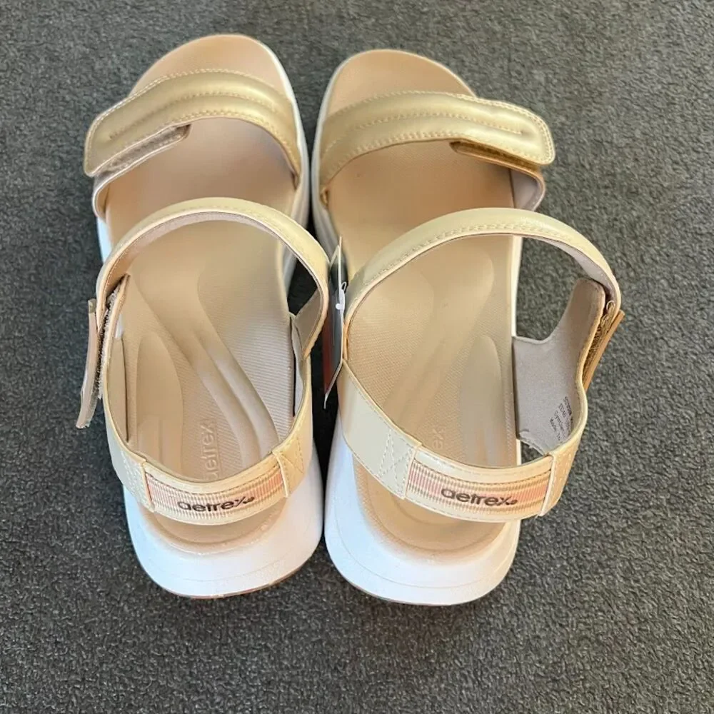 NEW Aetrex Whit Water-Friendly Sport Sandals, Size 9